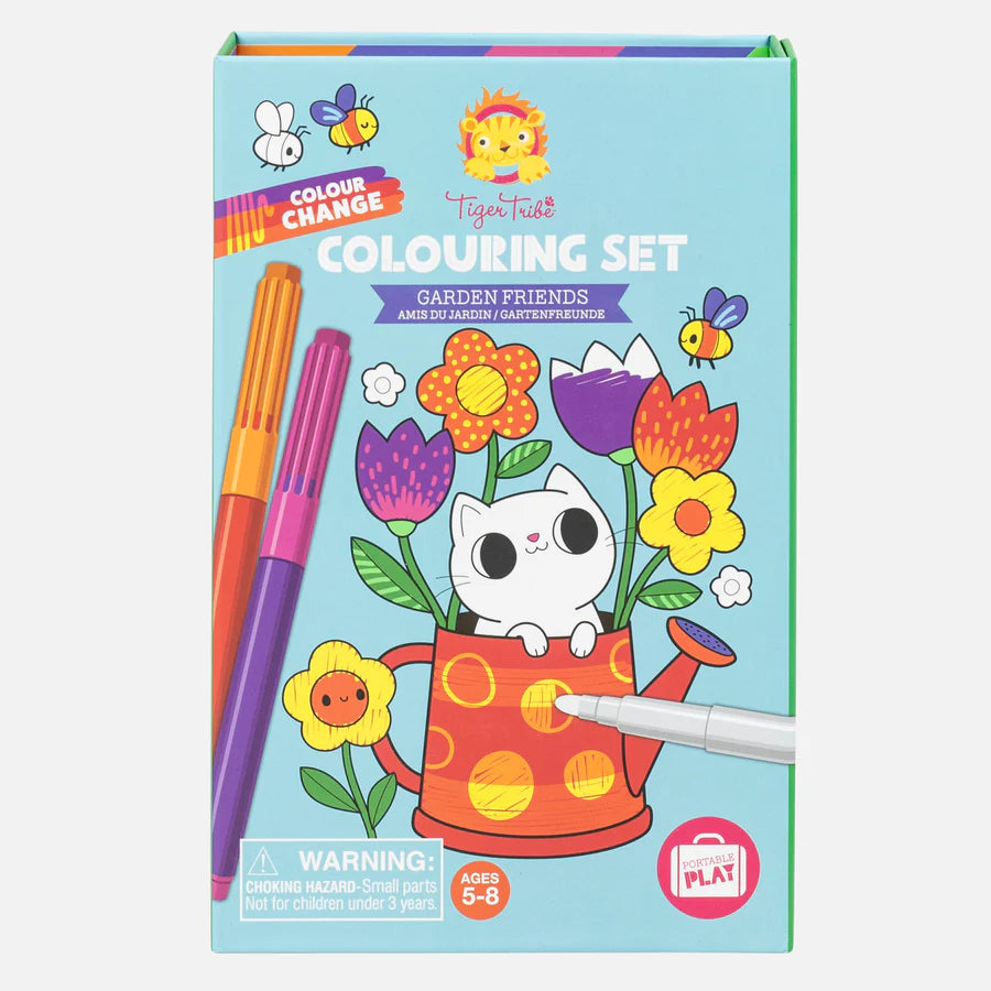 Garden Friends Color Change Coloring Set