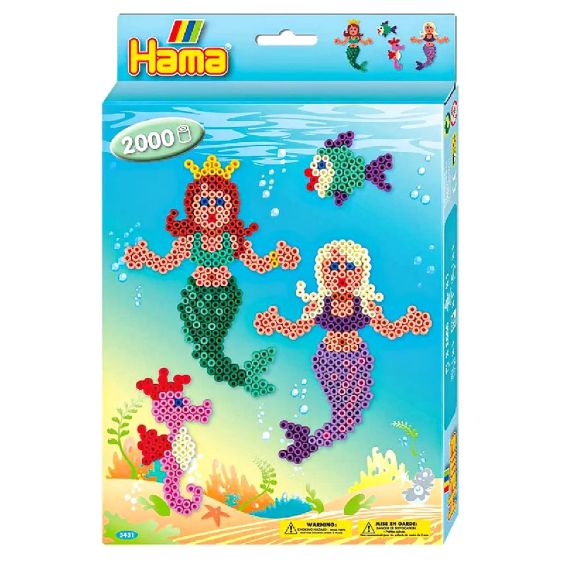 Hama Midi Beads Mermaids Set (2000 Pack)