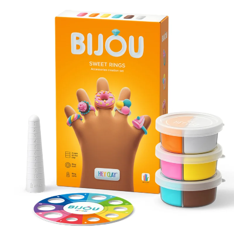 Hey Clay Bijou Sweet Rings