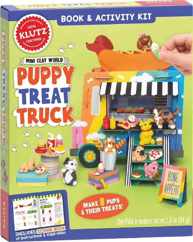 Klutz Mini Clay World Puppy Treat Truck Art Kit