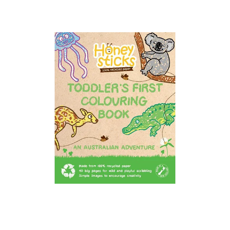 Toddler's First Colouring Book