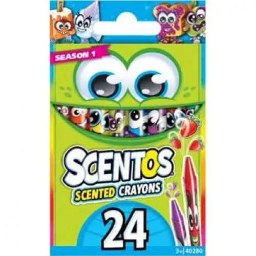 Weveel Scentos Scented Crayons Pack of 24 - Multicolor