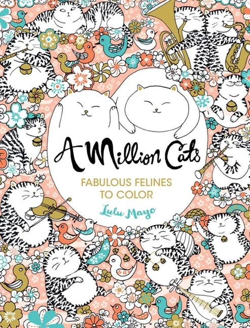 Million Cats Coloring Book