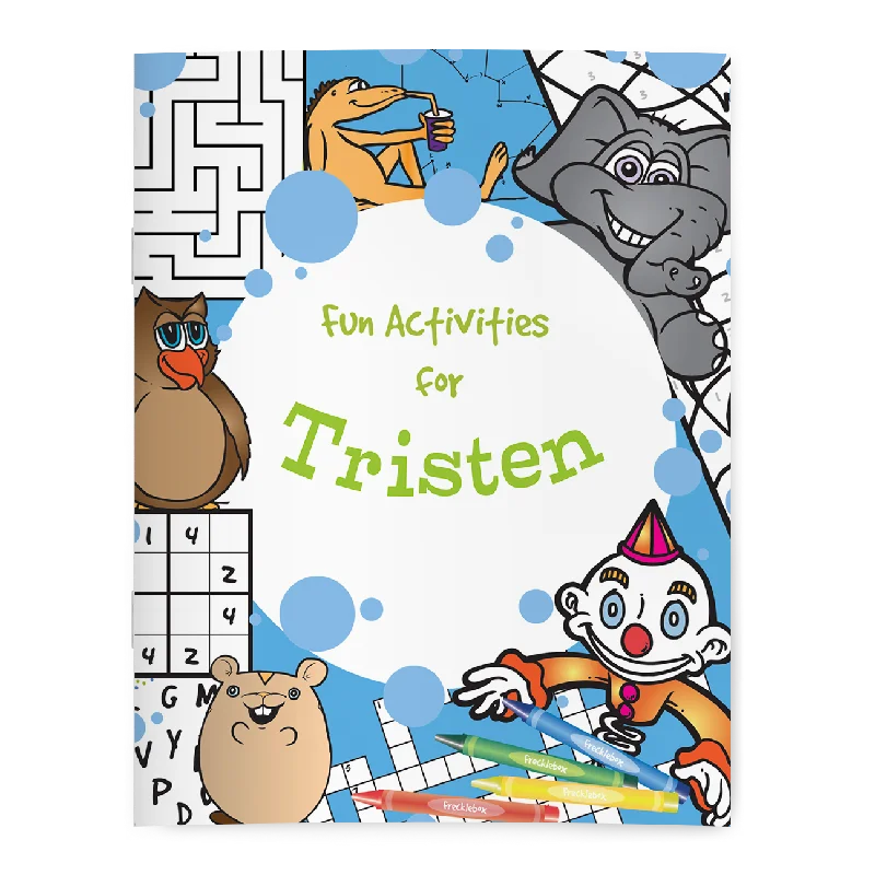 Activity Personalized Coloring Book