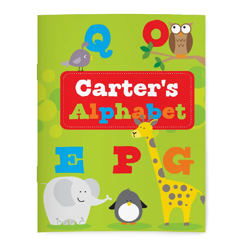 Alphabet Personalized Coloring Book