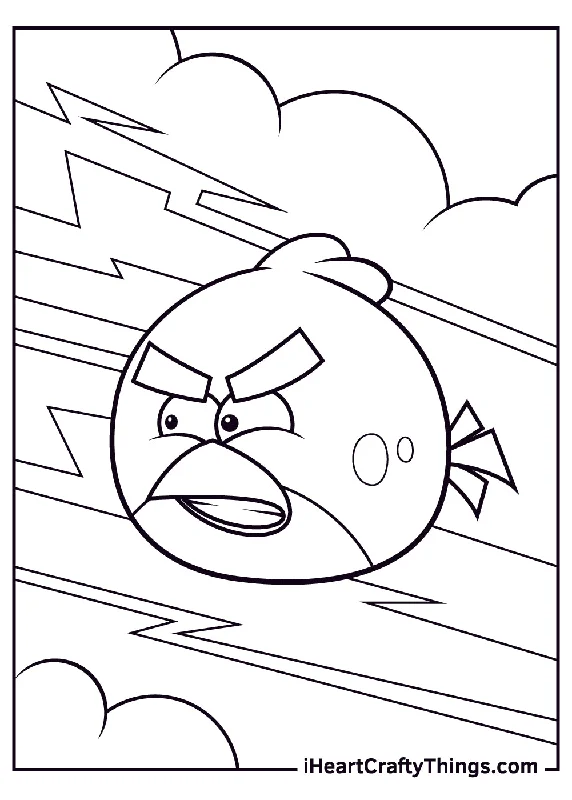 Angry Birds Coloring Book - 15 pages