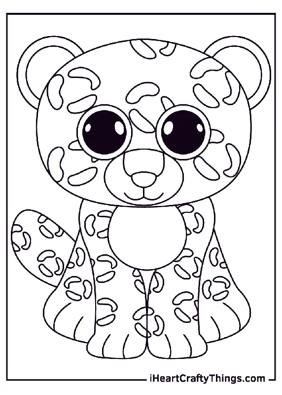 Beanie Boos Coloring Book - 15 pages