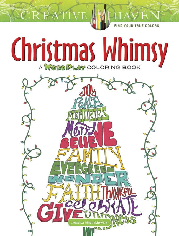 Christmas Whimsy Coloring Book Creative Haven