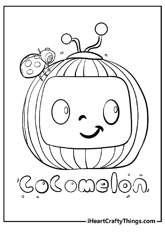 Cocomelon Coloring Book - 15 pages