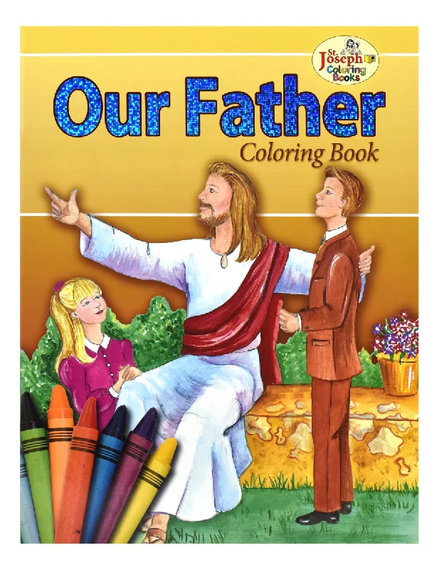 Coloring Book About The Our Father