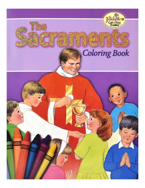 Coloring Book About The Sacraments