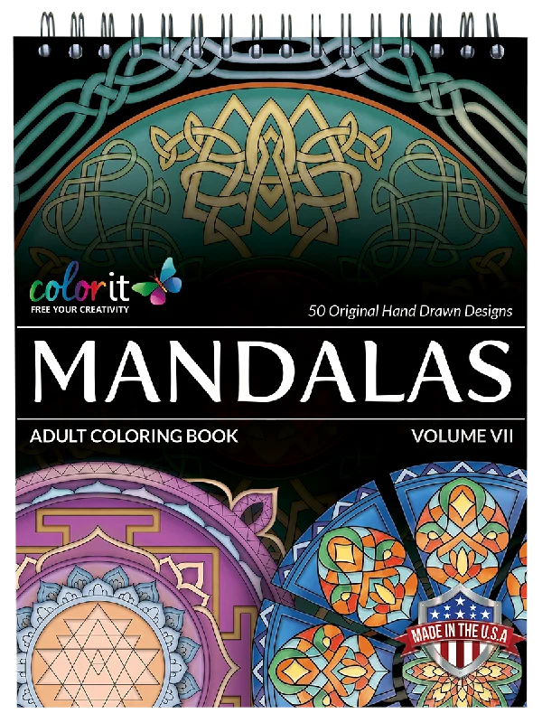 ColorIt Mandalas to Color, Volume VII Coloring Book for Adults by Terbit Basuki