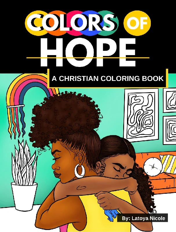 Colors of Hope: Christian Coloring Book