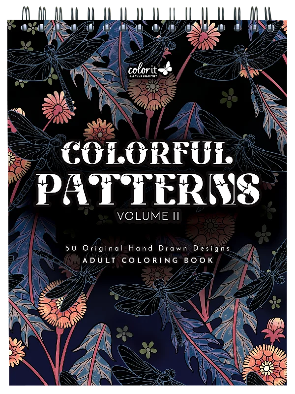 ColorIt Colorful Patterns, Volume II Adult Coloring Book Illustrated By Terbit Basuki