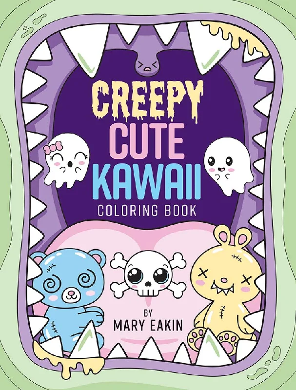 Creepy Cute Kawaii Coloring Book