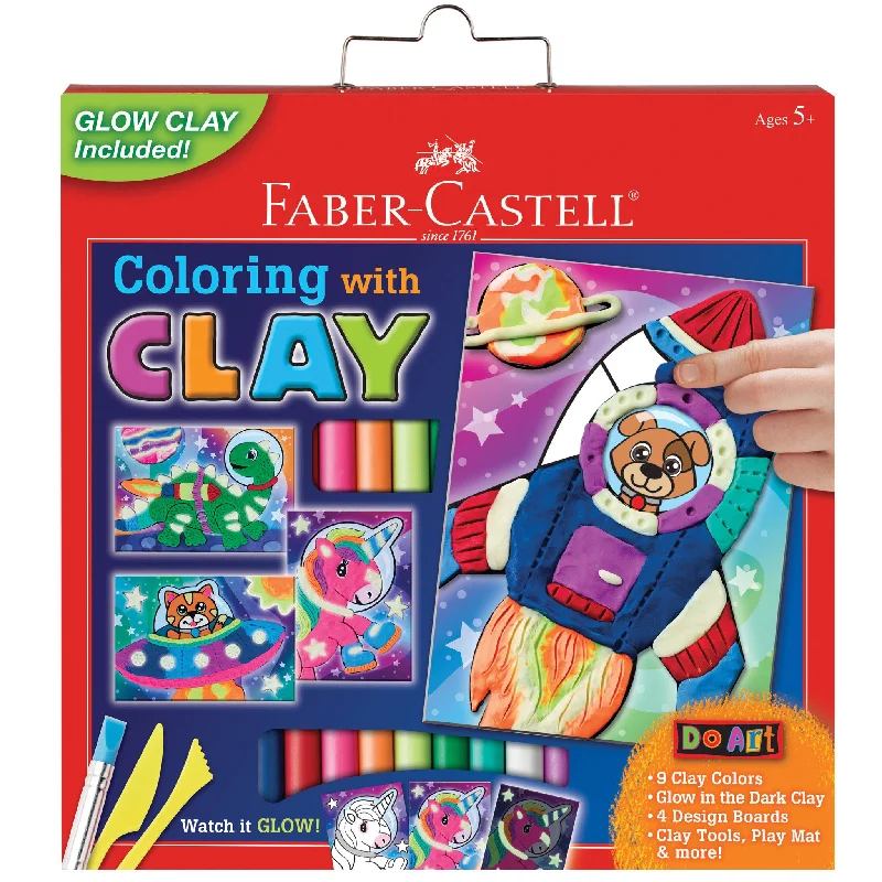 Do Art Coloring with Clay Space Pets - #14347