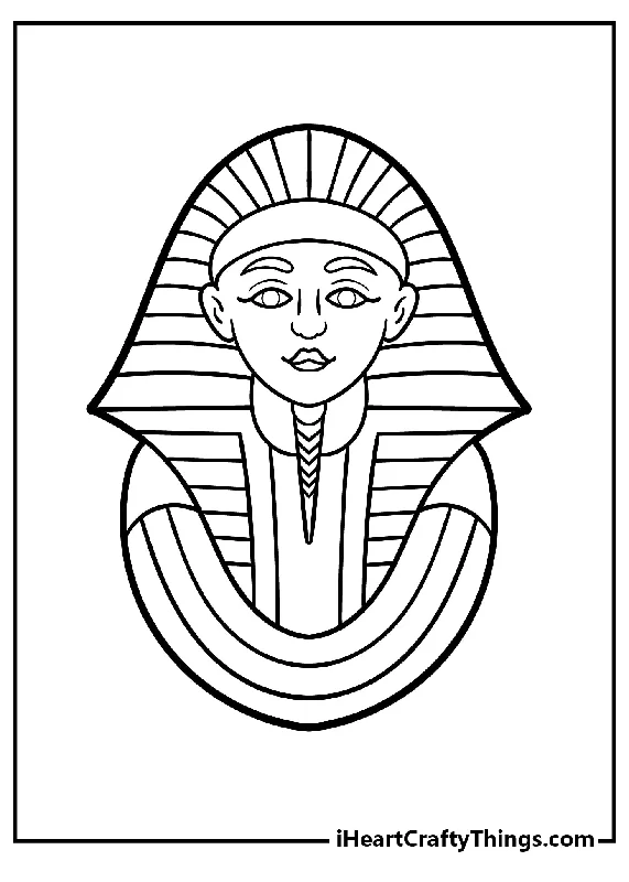 Egyptian Coloring Book - 15 pages