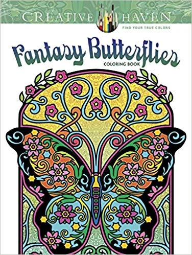 Fantasy Butterflies Coloring Book Creative Haven