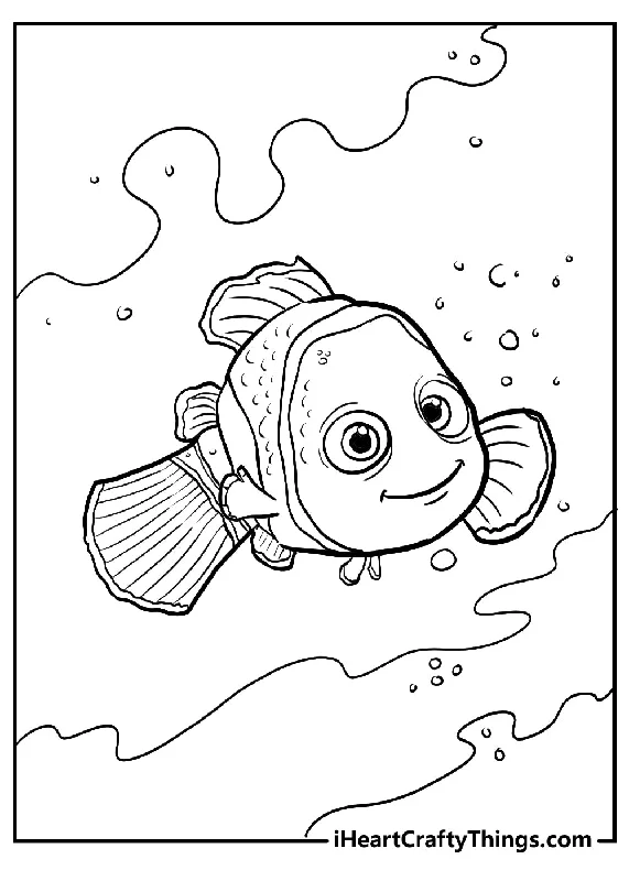 Finding Nemo Coloring Book - 15 pages