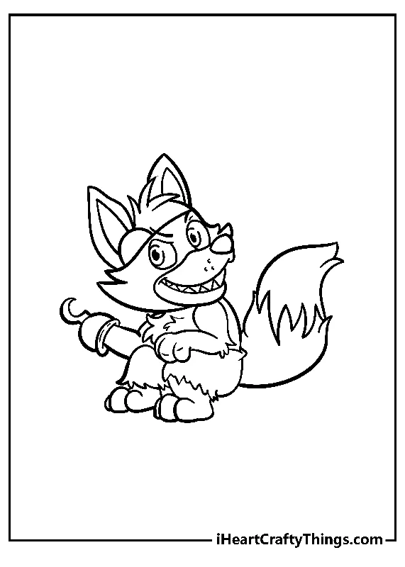 Five Nights At Freddy’s Coloring Book - 30 pages