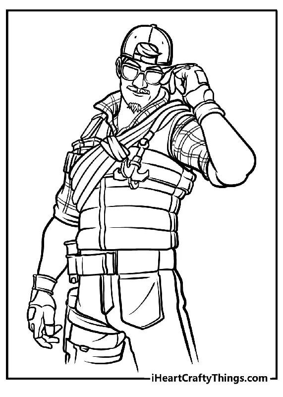 Fortnite Coloring Book - 30 pages