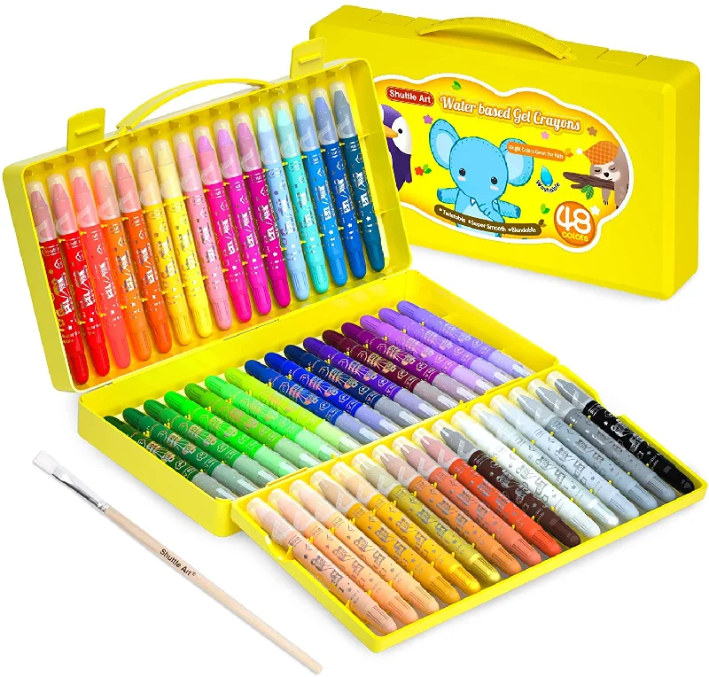 Gel Crayons - Set of 48