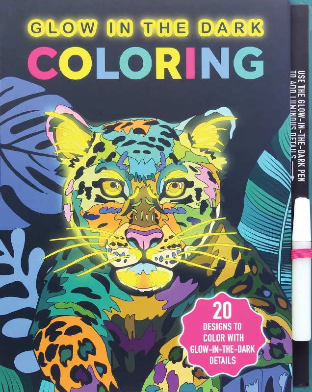 Glow in the Dark Coloring Book