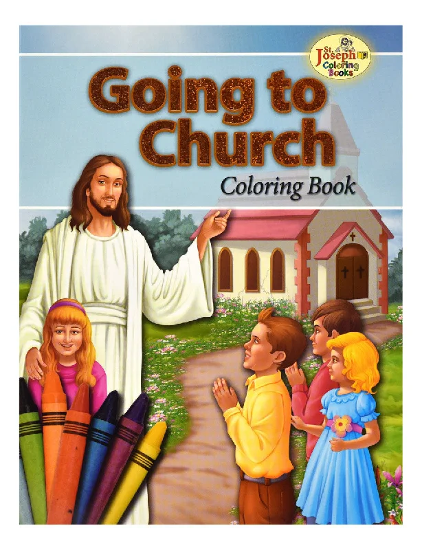 Going To Church Coloring Book