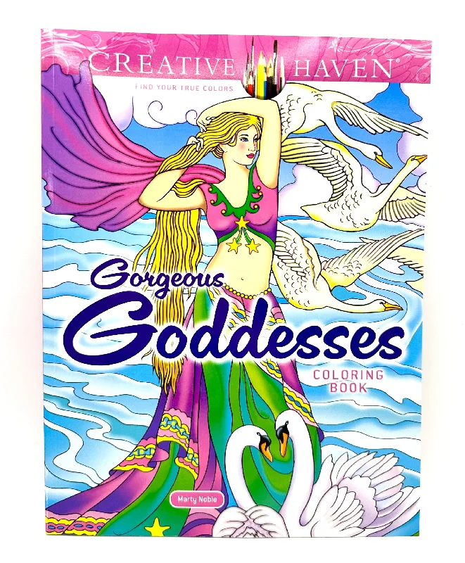 Gorgeous Goddesses Coloring Book Creative Haven