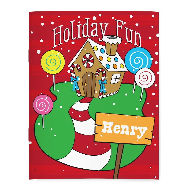 Holiday Fun Activity and Coloring Book