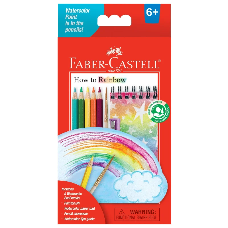 How To RainbowWatercolor Pencils Starter Set - #14355