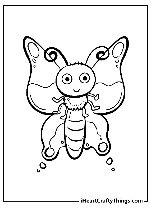 Insect Coloring Book - 15 pages