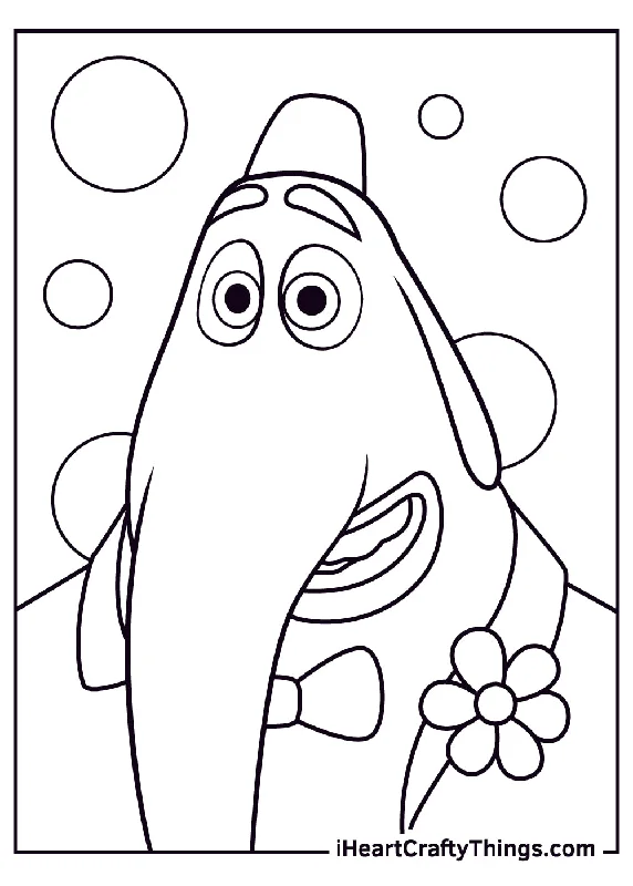 Inside Out Coloring Book - 25 pages