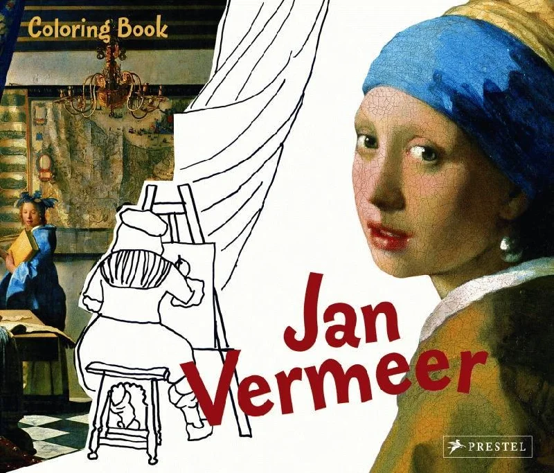 JAN VERMEER COLORING BOOK