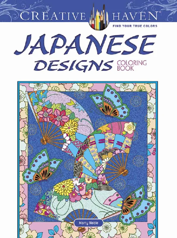 Japanese Designs Coloring Book Creative Haven