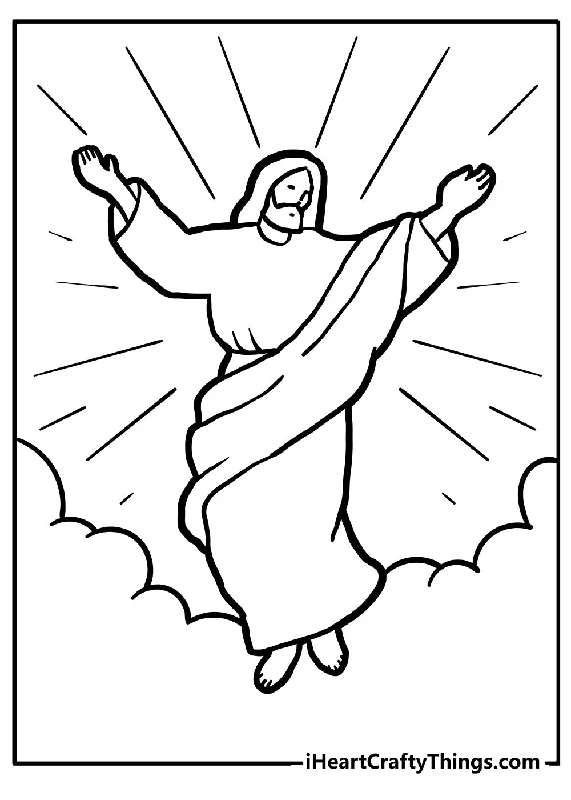 Jesus Coloring Book - 15 pages