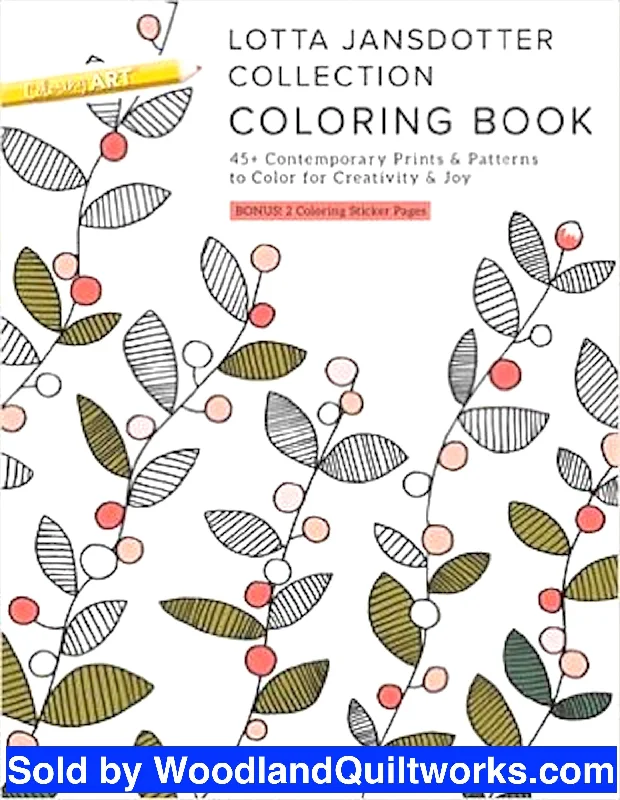 Lotta Jansdotter Collection Coloring Book