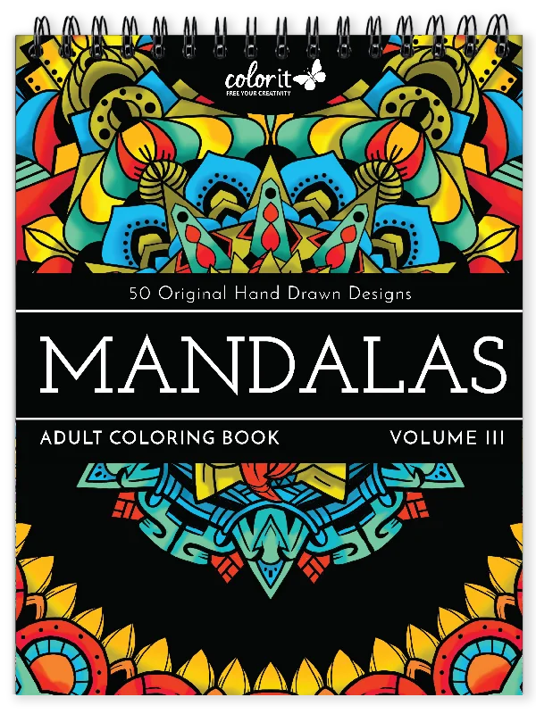 ColorIt Mandalas To Color, Volume III Coloring Book for Adults by Jackielou Pareja and Patrick Bucoy