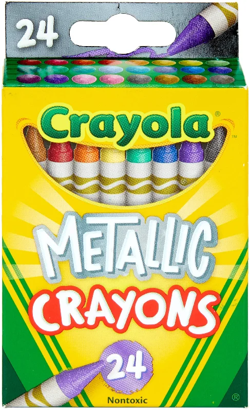 Crayola Crayons Metallic 24/Pkg