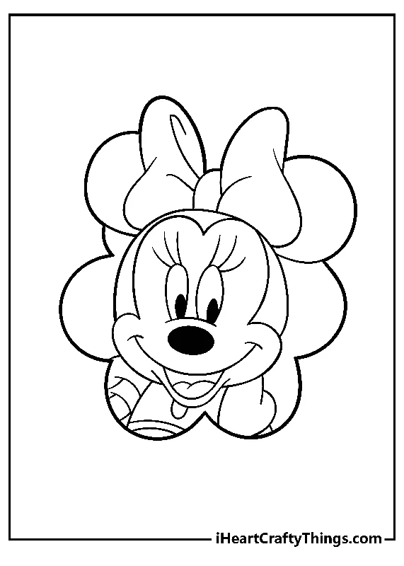 Minnie Mouse Coloring Book - 30 pages