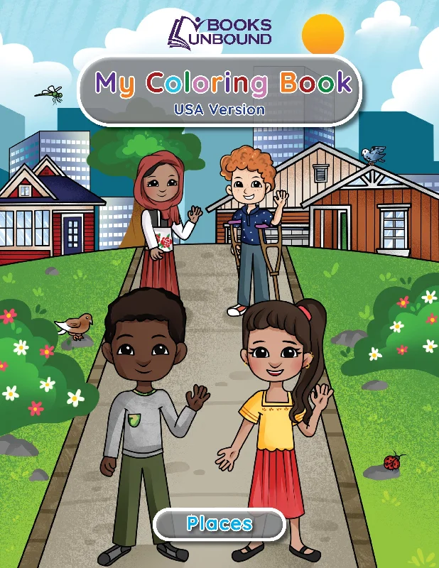 My Coloring Book | USA: Places