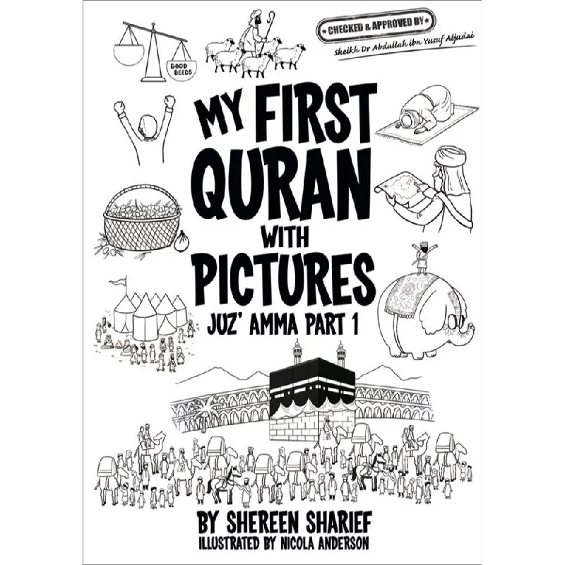 My First Quran with Pictures Juz' Amma Part 1 (Coloring Book)