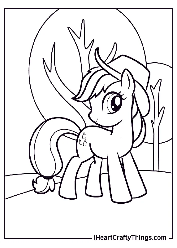 My Little Pony Coloring Book - 35 pages