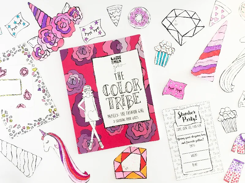 Paisley; the Fashion Girl Coloring Book