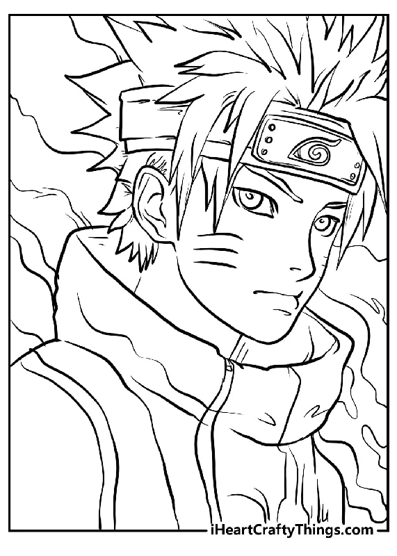 Naruto Coloring Book - 15 pages