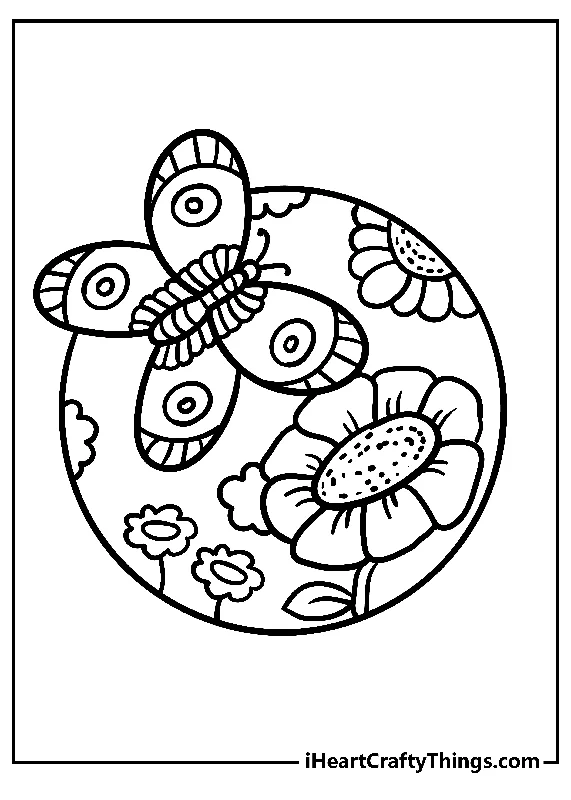 Nature Coloring Book - 20 pages