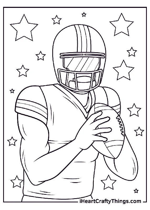 NFL Coloring Book - 15 pages