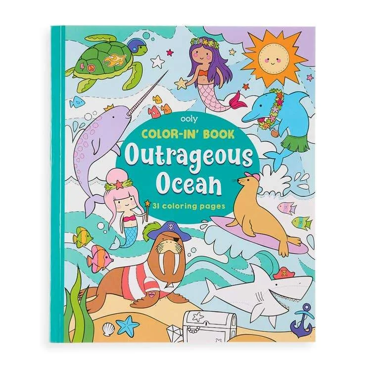 Outrageous Ocean Coloring Book