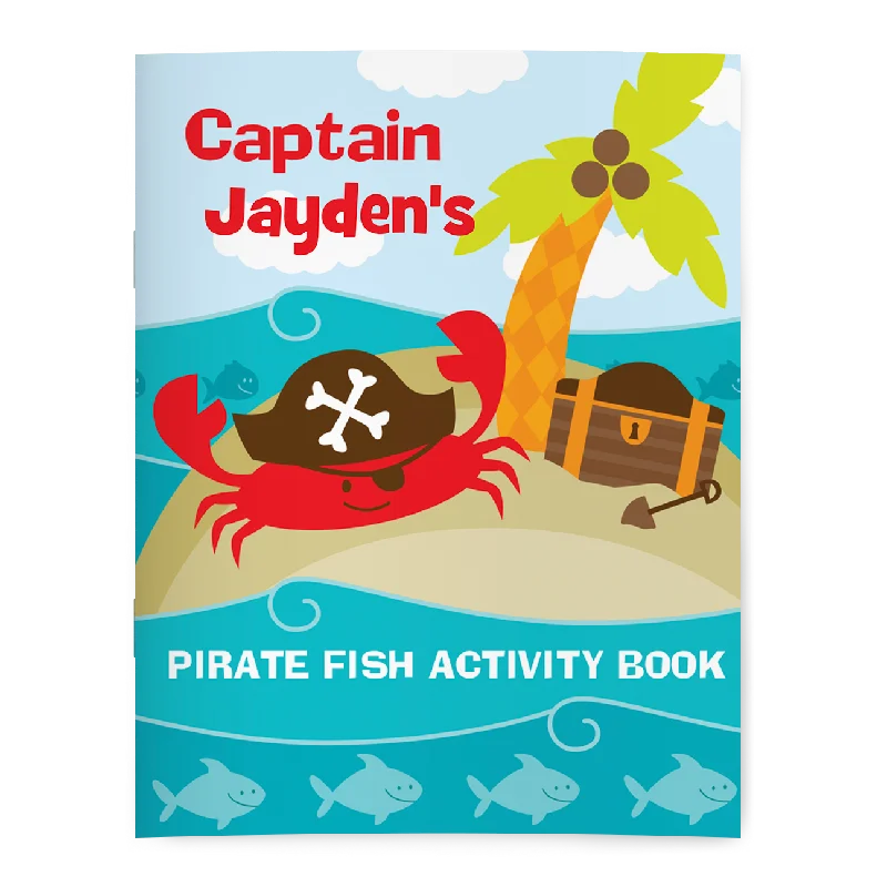 Pirate Fish Coloring Book