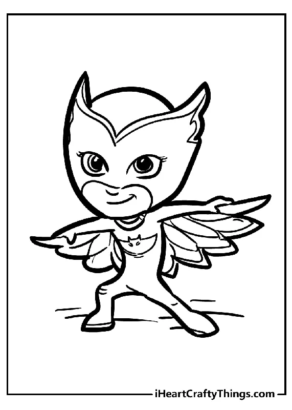 PJ Masks Coloring Book - 40 pages